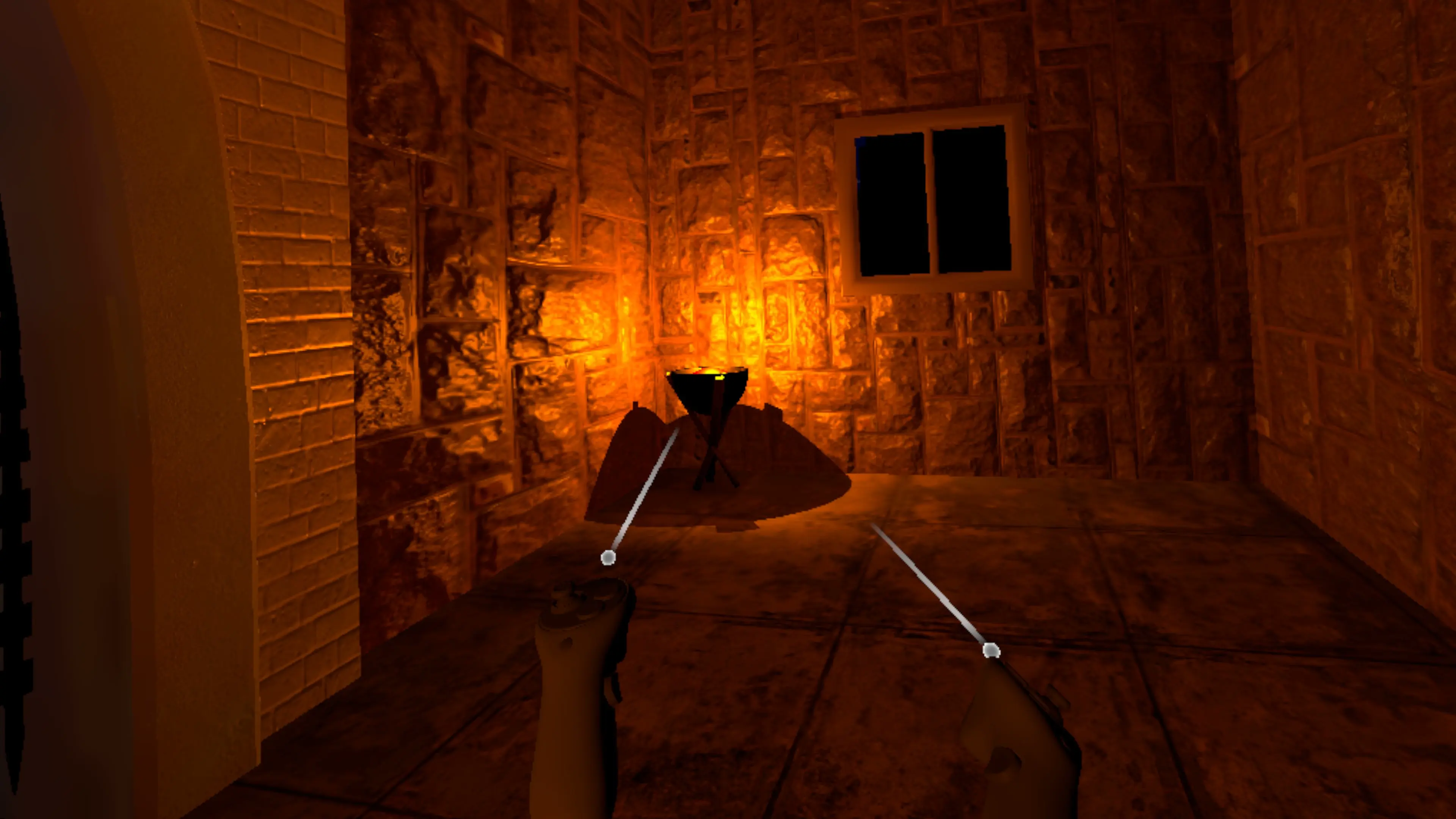 Entry Zone — Baked Torchlight